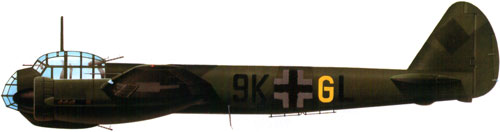 Ju 88-A1 из I/KG 51 'Edelweiss'