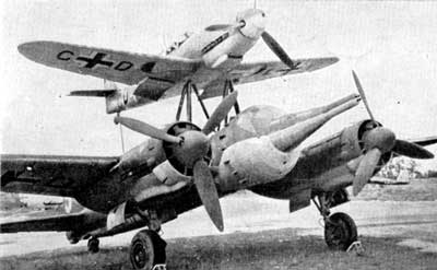 Mistel: Ju 88-А4/Bf 109-F