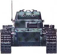 Легкий танк Pz.I Ausf.F (VK 1801), вид спереди